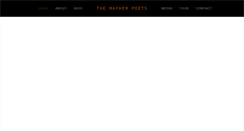 Desktop Screenshot of mayhempoets.com